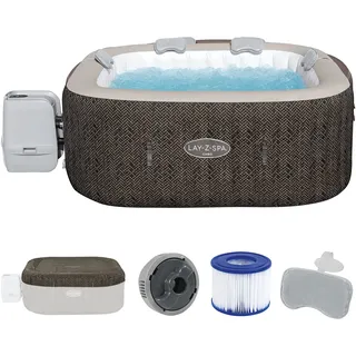 BESTWAY Cabo HydroJet 180 x 180 x 71 cm Eichengrau