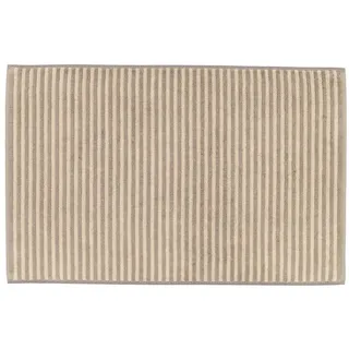 CAWÖ Two-Tone Stripes 480 Braun 80 x 50 cm