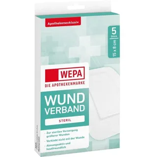 Wepa Wundverband 15 x 8cm steril 5 st