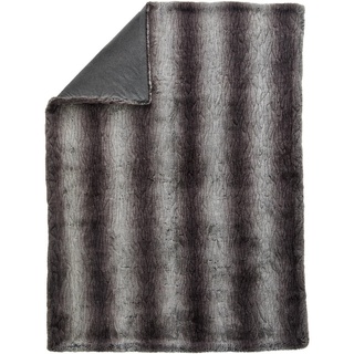 Zoeppritz Felldecke Reborn Mink, Grau, Textil, 140x190 cm, Wohntextilien, Decken, Felldecken