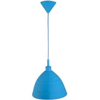 Smartwares Silikon-Hängeleuchte Silly, individuell formbar, blau 6000.580