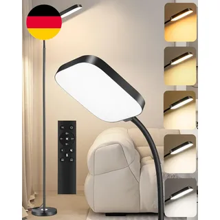 LED Stehlampe Dimmbar 18W 1850LM, Leselampe Stehend Mit Fernbedienung, Stehleuch