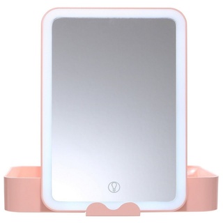 AILORIA Kosmetikspiegel BELLE beautycase mit led-spiegel, Hochwertiges Beauty-Case mit professionellem LED-Spiegel rosa
