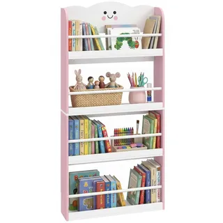 aiyaplay Kinderregal Aiyaplay 60 x 15 x 120 cm Kiefer lackiert Rosa