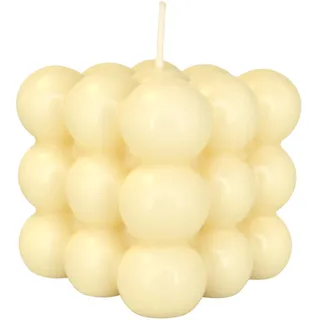 candlery. | Bubble Candle | Rapswachs | Vegan&Handmade | Design-Kerzen | Made in Germany | Kerzenmanufaktur aus dem Münsterland (1, Cream)