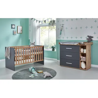 Arthur Berndt Babyzimmer 2er-Set Alessio | mehrfarbig , Maße cm, B: 258 H: 184