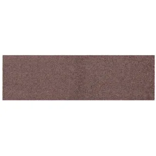 Salonloewe Läufer Läufer klein 30x100 Uni Nougat braun, Läufer klein, Höhe: 300 mm braun