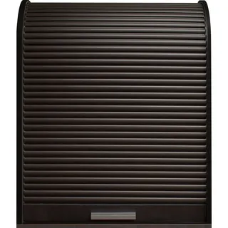 Mäusbacher Big System Office Rollladenschrank 69 x 44 x 86 cm grau/schwarz
