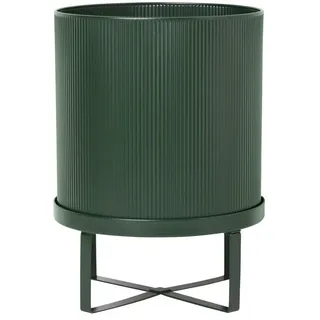 Ferm Living - Bau Pflanztopf, Ø 18 x H 24 cm, dunkelgrün