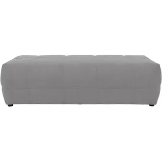 Mid.you Hocker, Silber, Kunststoff, Uni, rechteckig, 150x60x40 cm, Made in EU, FSC Mix, Wohnzimmer, Hocker, Sitzhocker