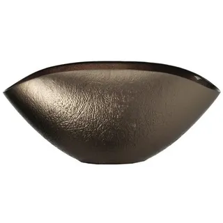 LEONARDO Schale Como 28 x 14 cm Glas Braun Bronze