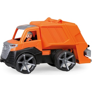 Lena® Spielzeug-Müllwagen TRUXX2, inklusive Spielfigur, Made in Europe orange