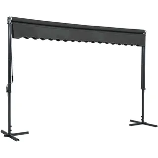 vidaXL Freistehende Markise 400 x 300 cm anthrazit