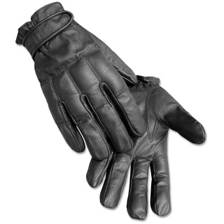 Mil-Tec Lederhandschuhe Defender schwarz, Größe M/8