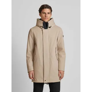 Parka mit Kapuze Modell 'Kasa', Beige, XXL