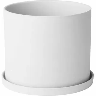 Blomus Kräutertopf S Nona White, Blumentopf, Porzellan, 12.5 cm, 66516