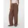 VMROSIE MW WIDE PANT Braun/Weiß M 32