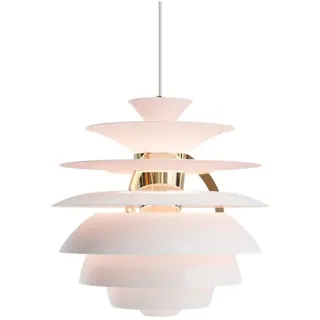Louis Poulsen Pendelleuchte PH Snowball Anniversary Edition Matte white/Pale rose