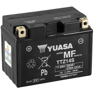 YUASA Wartungsfreie Batterie mit Säurepack - TTZ14S