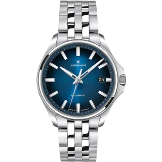 Junghans 27/4582.44 Damenuhr Automatik Meister S Blau 36 mm