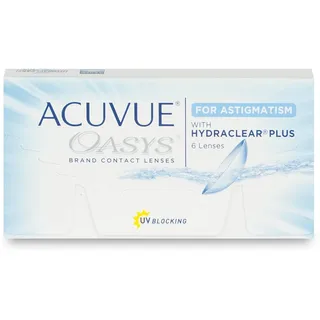 Acuvue Oasys for Astigmatism 6 St. / 8,60 BC / 14,50 DIA / -3,25 DPT / -1,25 CYL / 100° AX