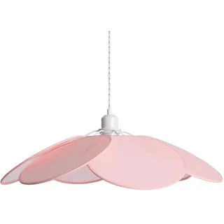 LEDKIA Pendelleuchte Stoff Kabuki Rosa