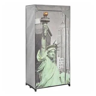 vidaXL Kleiderschrank 75×45×160 cm New York Stoff