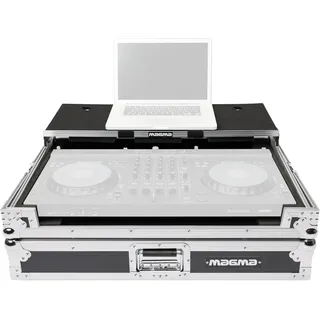 Magma Heimtex Magma DJ-Controller-Workstation DDJ-GRV6, Silber/Chrom, Controller-Workstation