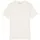 T-Shirt mit Ripp-Optik Weiss S