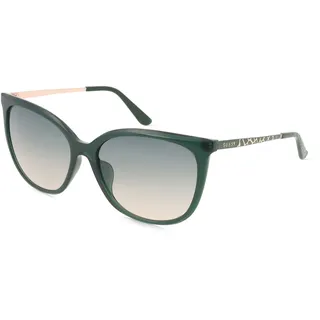 GUESS GU00150-H Damen-Sonnenbrille Vollrand Eckig Kunststoff-Gestell, grün