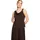 Blusentop Wasserfallausschnitt Chocolate Plum 38