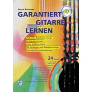 Alfred Music Publishing Garantiert Gitarre lernen mit CD