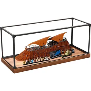 Acryl-Vitrine für Lego 75397 Jabba's Luxus-Segelyacht, staubdichte Box, Aufbewahrungsbox, transparente Box, Displaybox, kompatibel mit Lego 75397 (nur Hülle, kein Modell (Option 1)