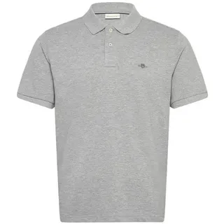 GANT REG EMB ARCHIVE SHIELD POLO grau 4XL