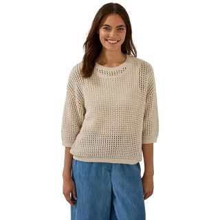 Cecil Damen Pullover im Häkel-Optik - XL