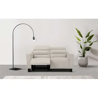 OTTO home 2-Sitzer Carpari, 162 cm, mit manueller od. elektrischer Relaxfunktion, (USB A/C), sowie Kopfteilverstellung beige