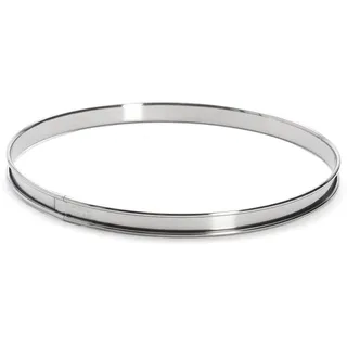De Buyer tortenrahmen, höhe 2cm, m.rand - ø28 1 stück