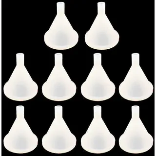10 Stück Kleine Silikon-trichter Für Parfümfläschchen, Mini-flüssigkeitstrichter Für √ñle, Labore