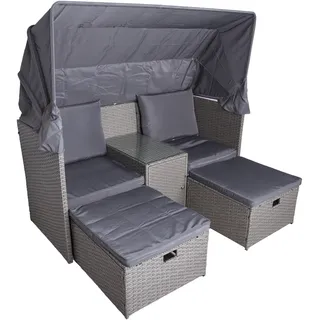 Garden Pleasure Saint-Tropez Relax-Lounge Set schilfgrün