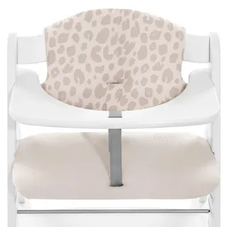 Hauck Sitzkissen / Hochstuhlauflage für Alpha Hochstuhl - Highchair Pad Select - Muslin Leo Natural