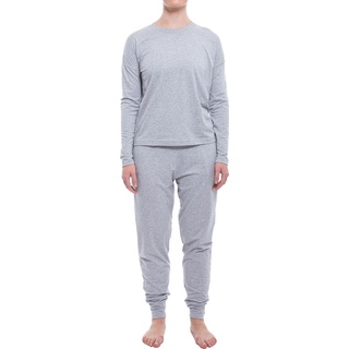 Mey, Damen, Pyjama, Yona Schlafanzug, Grau, (XL)