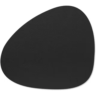 Lind DNA LINDDNA Tischset Serene L Curve Leder Schwarz (Large)