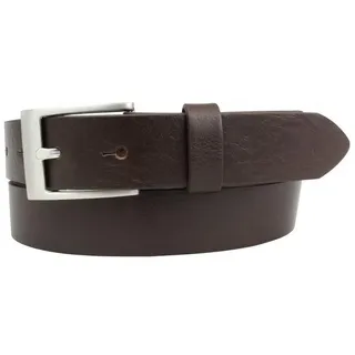 BELTINGER Ledergürtel Gürtel aus Vollrindleder 3 cm - Anzug-Gürtel für Damen Herren 30mm - C (1-St) braun 80 cm (Gesamtlänge 95 cm)