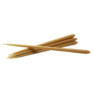 STOFF Nagel - Stabkerze H: 29 cm, 6 Stück, Amber
