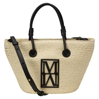 Marc O'Polo Joana Shopper Light Raffia Beige/Black