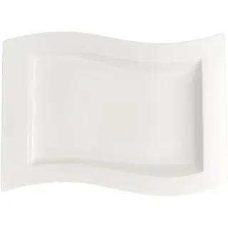Villeroy & Boch New Wave Flacher Teller 33 cm weiß