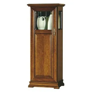 JVmoebel Vitrine Massives Sideboard in Braun aus Holz und Glas mit antikem Design (1-St) Made in Europa braun