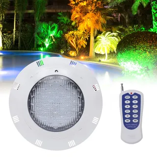 HarBin-Star 45W LED Scheinwerfer, Poolbeleuchtung mit Fernbedienung, Poollampe 450 LED Poolscheinwerfer,Unterwasser Beleuchtung fur Swimming Pool 12V