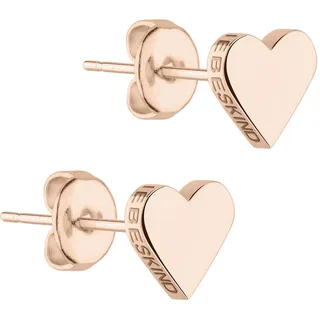 LIEBESKIND BERLIN Herz-Schmuck für Damen – Edelstahl Kette, Armband und Ohrringe mit liebevollem Herzanhänger – In verschiedenen Farben und Ausführungen – Romantische Geschenkidee