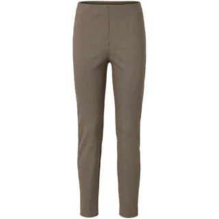 Tchibo - Stretchhose mit Hahnentritt-Jacquard - Damen - Gr. 44 - schwarz/jacquard